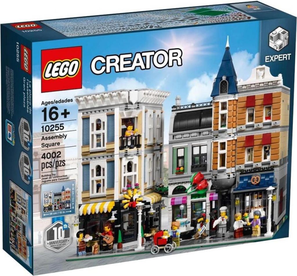 LEGO 10255 City Life grande set di costruzioni per ragazzi Immagine del prodotto 