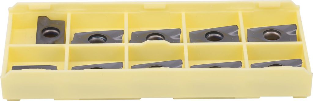 10 Stück CNC-Drehmaschinen-Hartmetall-Einsätze für Präzisionsbearbeitung von Metallen APMT1605PEERXM LF6018 1,8 cm