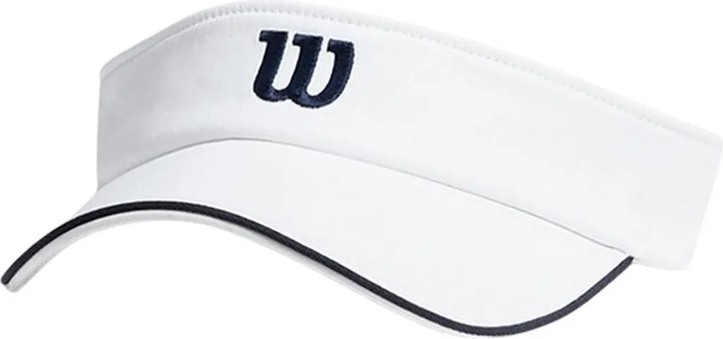 Visière Wilson Classic légère et respirante avec bandeau absorbant