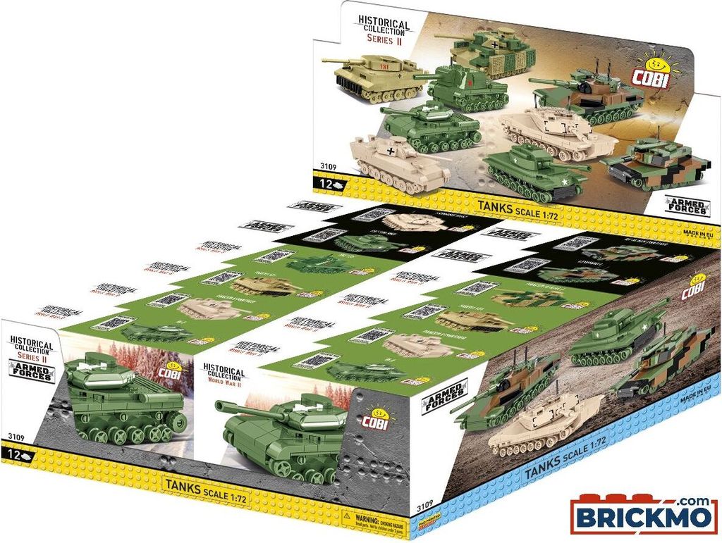 Cobi Historical Collection World War II 3109 CDU Tanks Image du produit 