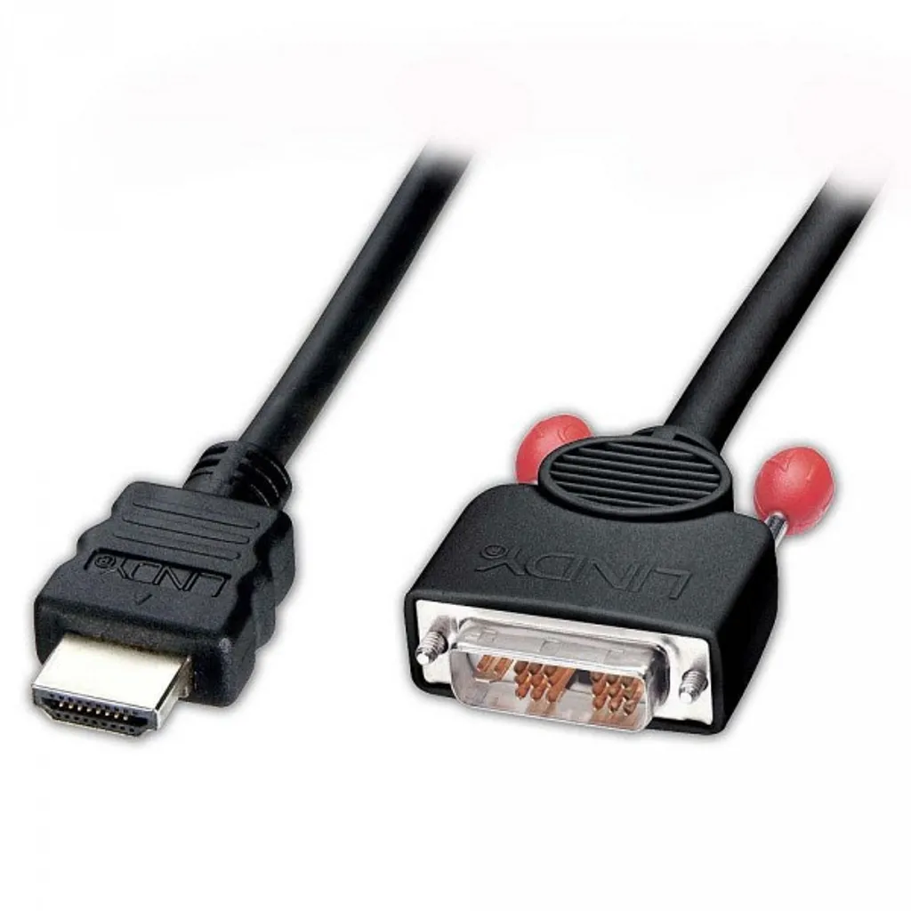 Câble HDMI vers DVI-D Numérique 3 mètres avec Connecteurs Blindés