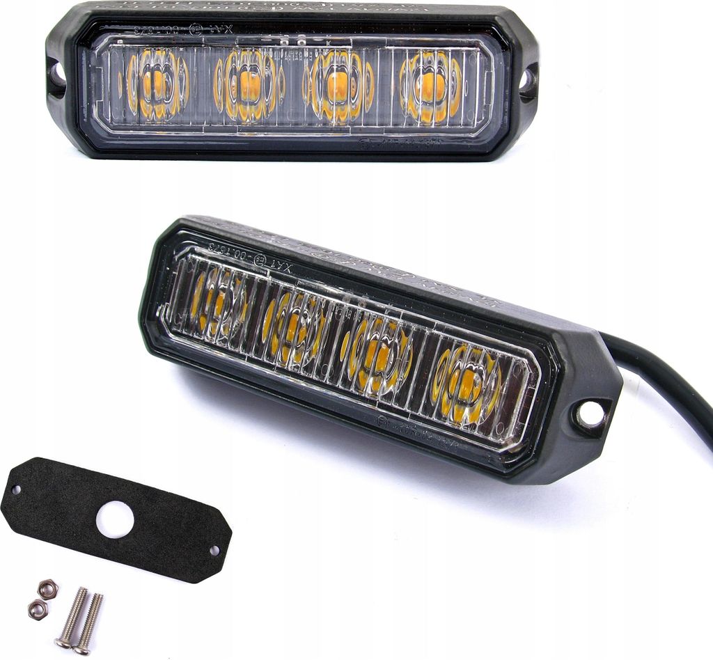 KAMAR LW0025-ALR-1 LED-waarschuwingslamp, oranje, Productafbeelding 