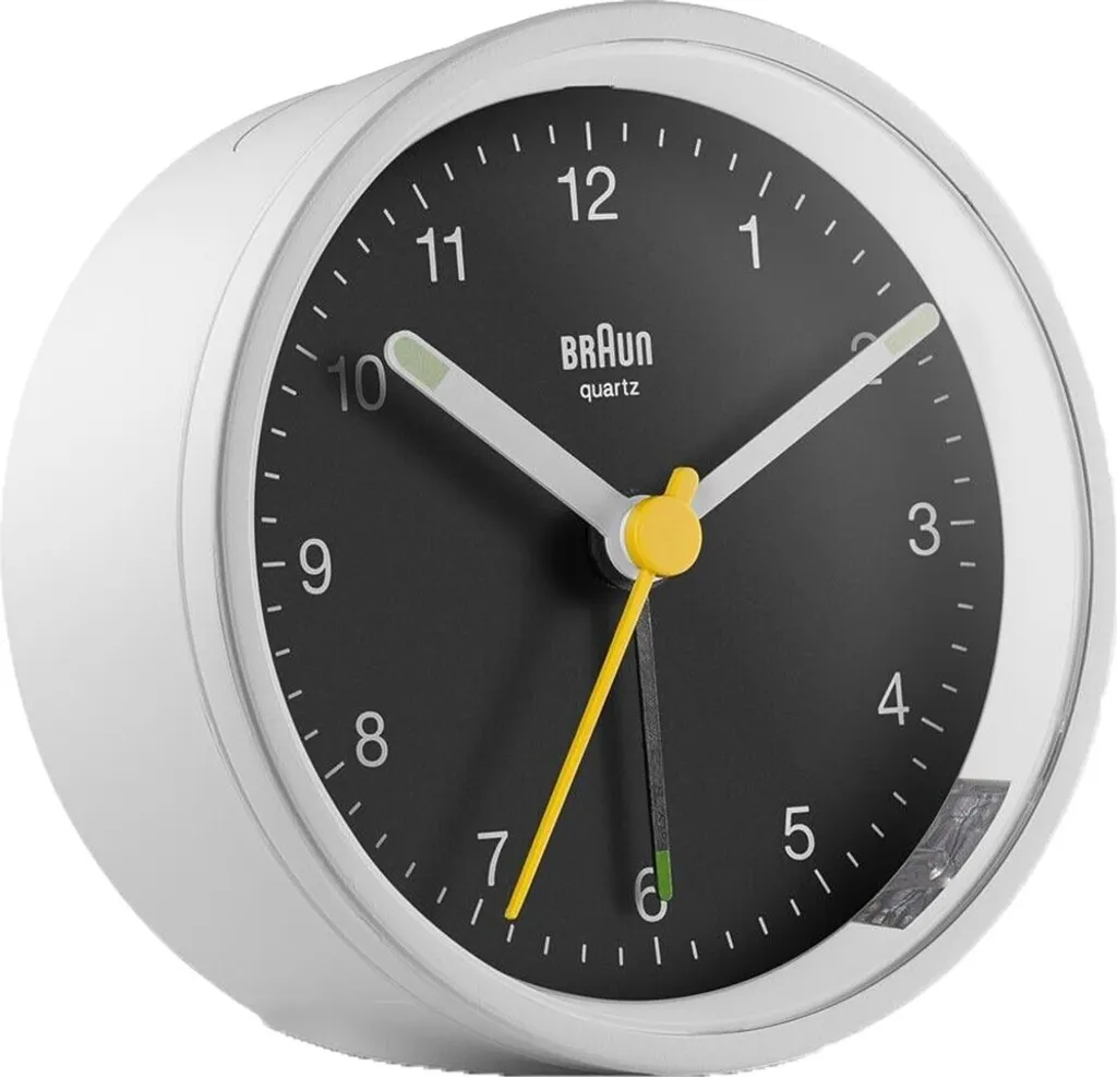 Réveil de Voyage Braun BC12WB Blanc Précis et Silencieux pour un Réveil Doux - 6