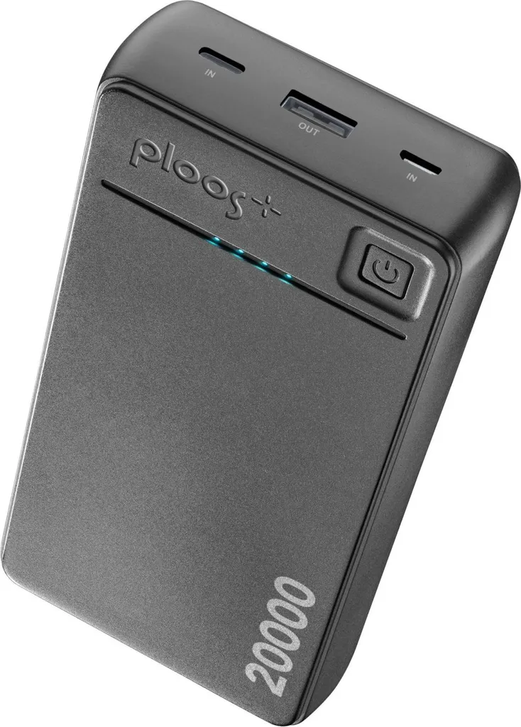 Batterie Externe Voyage 20000mAh Ploos pour Smartphone et Tablette 10W
