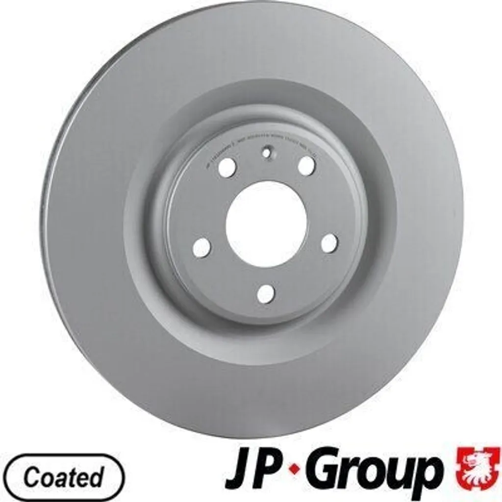 Kit Freinage Arrière pour VW Touareg CR7, 2 Disques JP GROUP Fiables