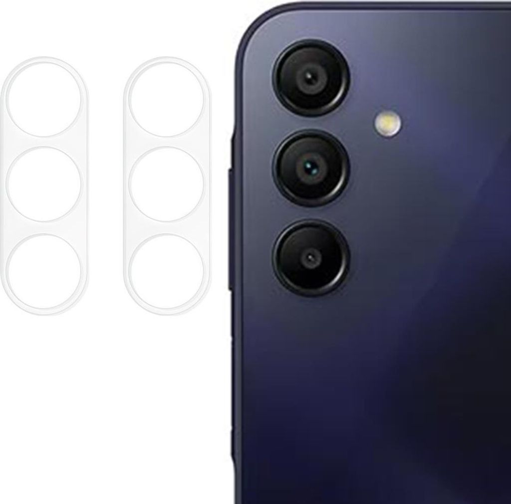 Samsung Galaxy A16 Kamera Objektivschutz - 9H Panzerglas Doppelpack - Transparent