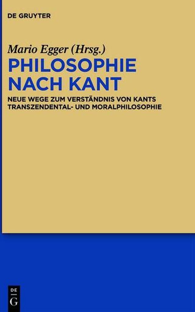 Philosophie nach Kant