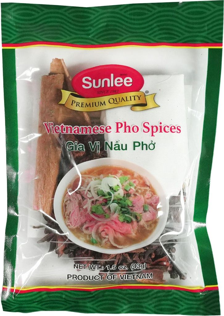 Sunlee Gia Vi Pho Gewürz 43g Produktbild 