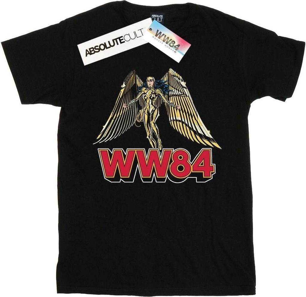 DC Comics - "84" T-Shirt für Damen BI47238 (S) (Schwarz)