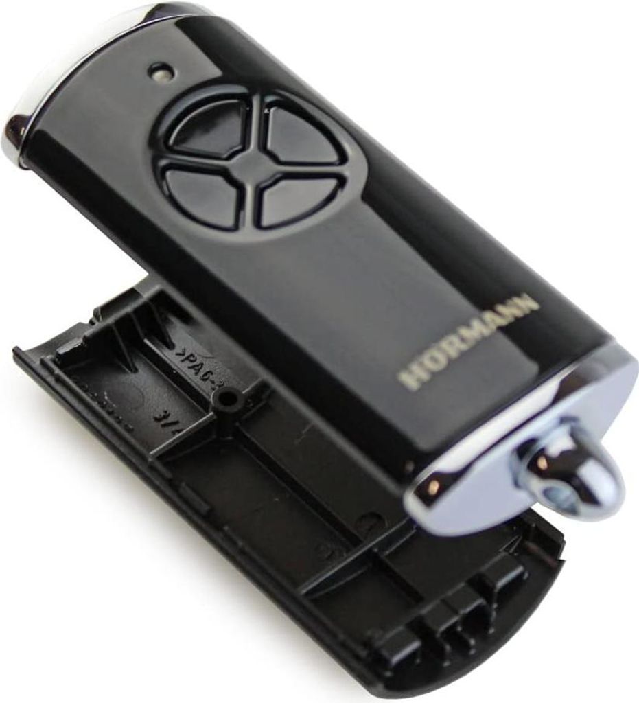 Hörmann Télécommande Cover HSE4BS Noir brillant Chrome Image du produit 