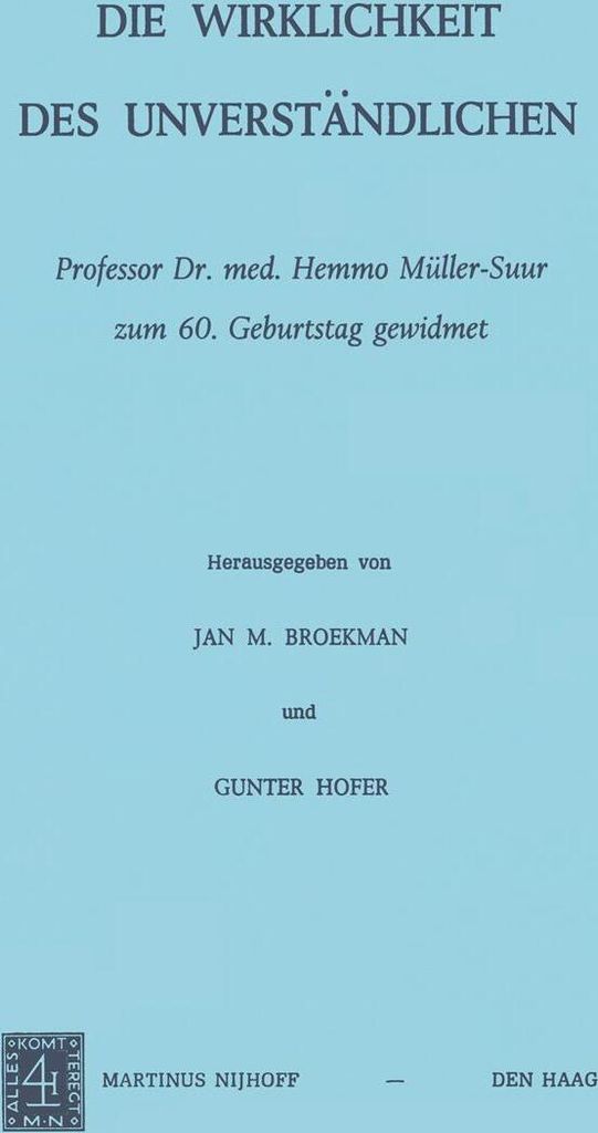 Die Wirklichkeit Des Unverständlichen
