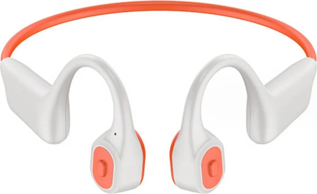Bolaris Bali Casque IPX8 Bluetooth 5.3 32GB Blanc pour Natation Sport