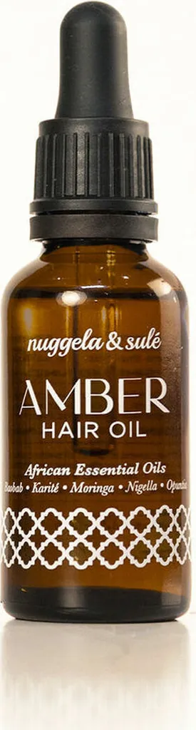 Adieu cheveux ternes avec l'Huile capillaire à l'ambre Nuggela et Sulé