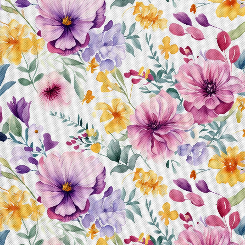 OUTDOOR DEKOSTOFFE OXFORD - Blumen - DX2783