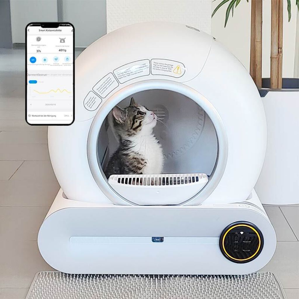 Katzenklo selbstreinigend Katzentoilette automatisch neuste Produktbild 