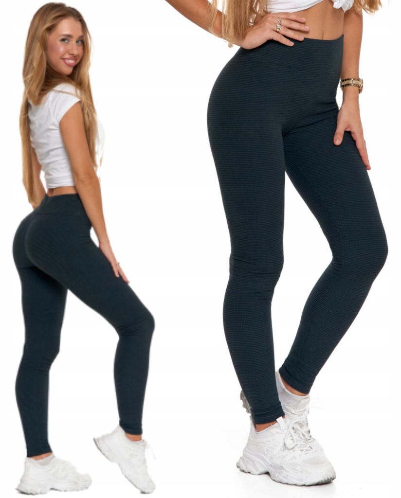 MORAJ Damen-Leggings mit hohem Bund und Rippstrick, Produktbild 