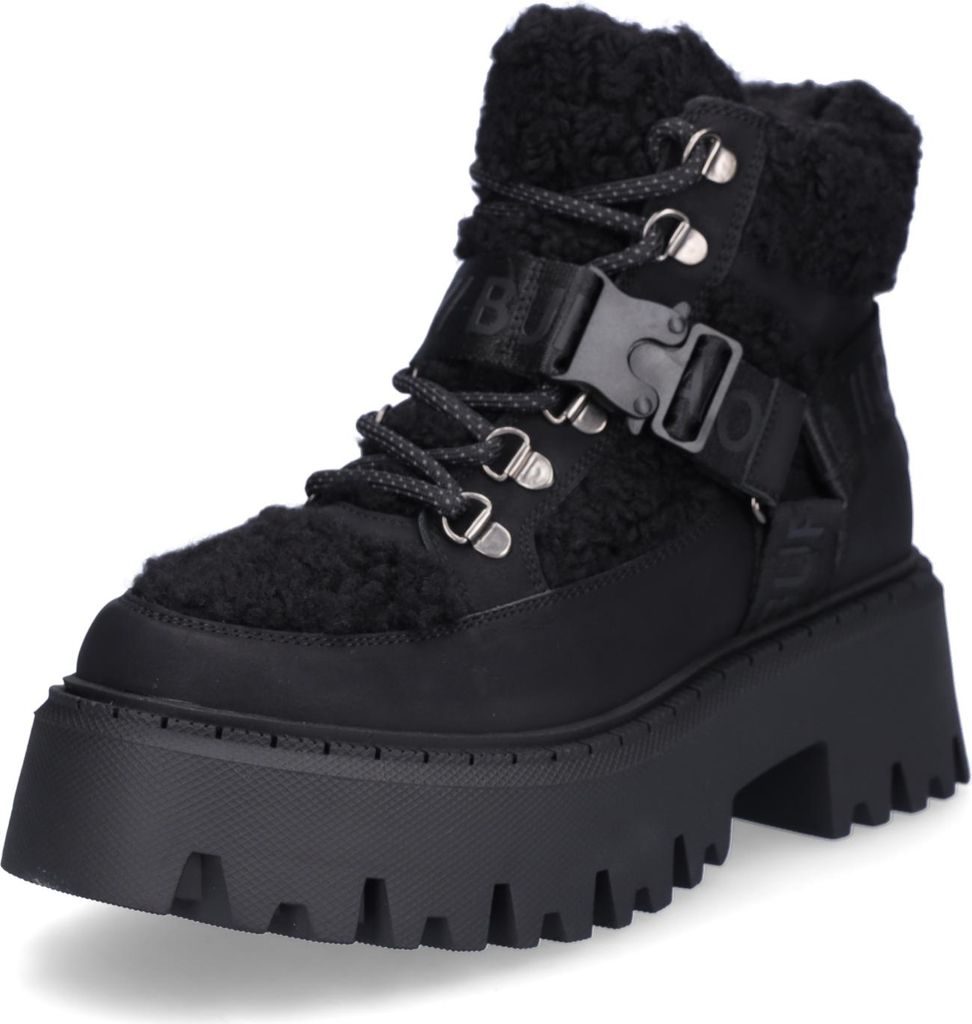 Buffalo dámske šnurovacie topánky Aspen Com Mid black Obrázok produktu 