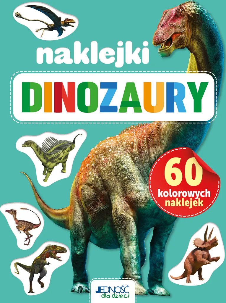 Livre de Stickers Dinosaures Dorota Skwark : 60 Autocollants pour Enfants