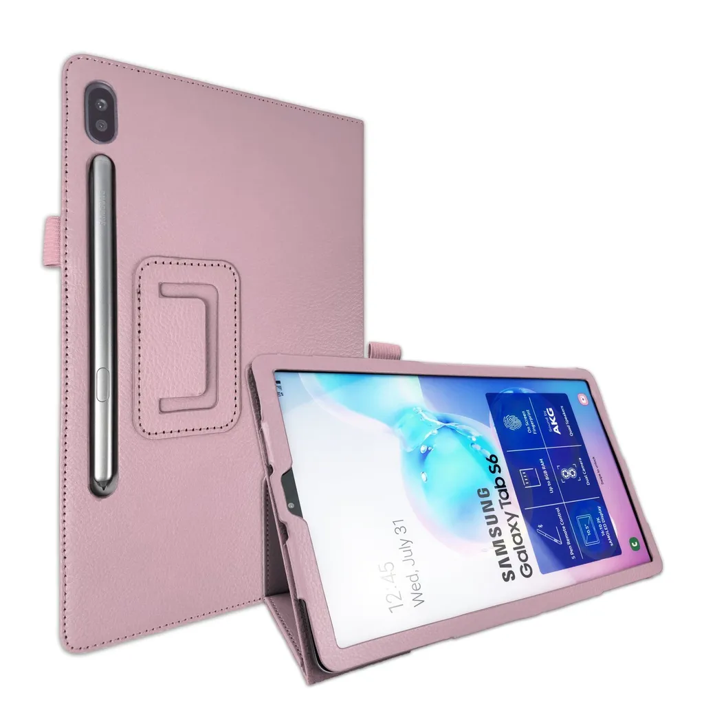 Custodia Samsung Galaxy Tab S6 SM-T860 10.5 Slim Rosa - Protezione Vera