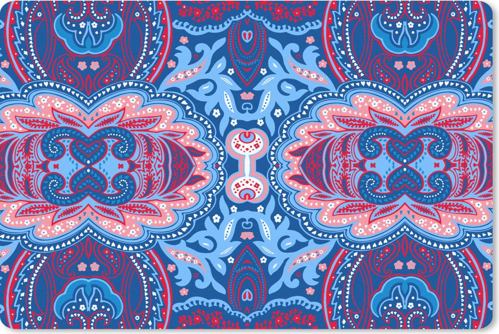 MuchoWow Mauspad Mousepad Muster - Blume - Natur 27x18 cm - Mousepads - Maus Mat - Pad - Mausunterlage - Büroartikel - Desk Matten