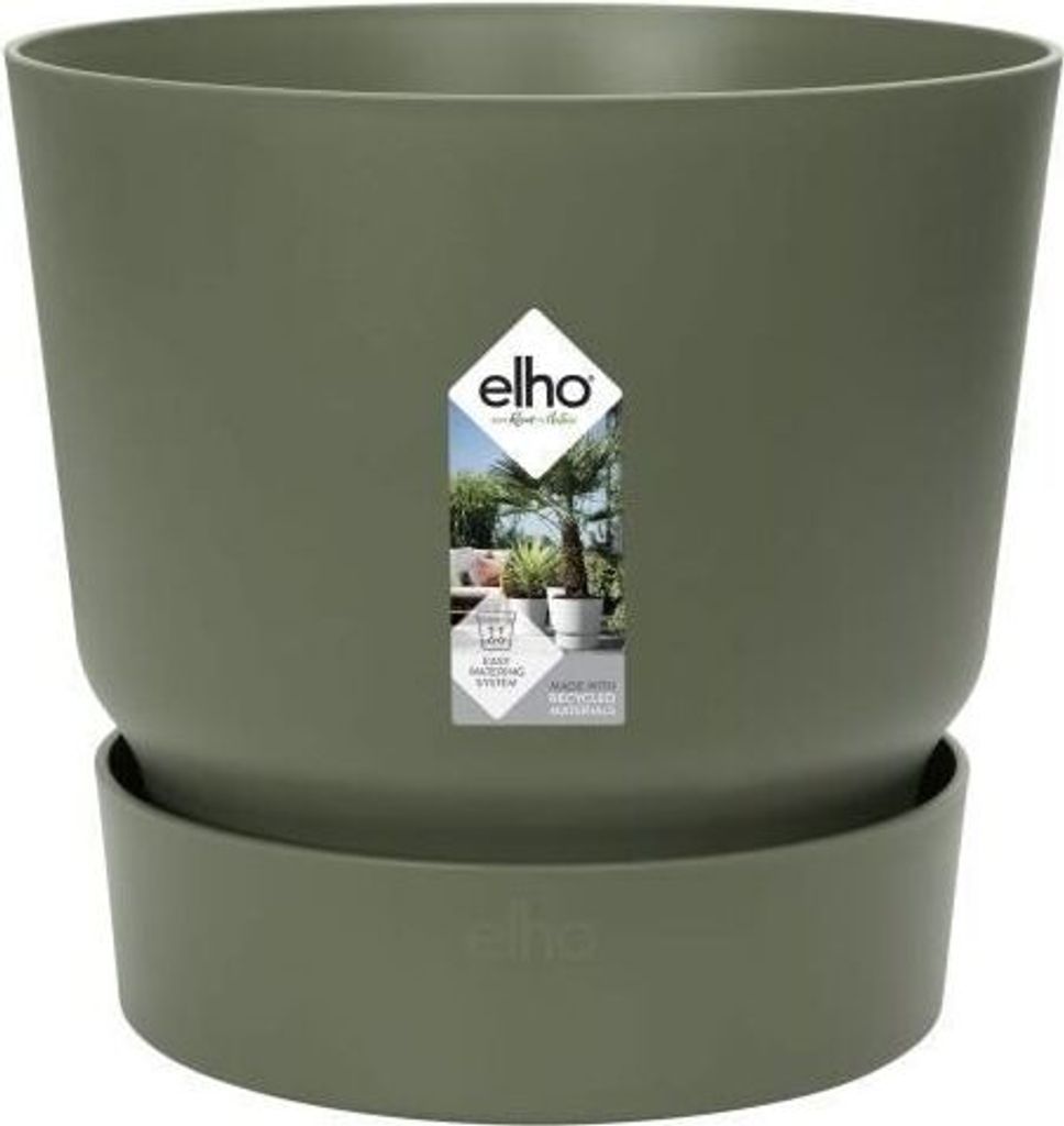 elho 8711904332457, Zielony, Plastik, Okrągły, 100%, 100%, Zdjęcie produktu 