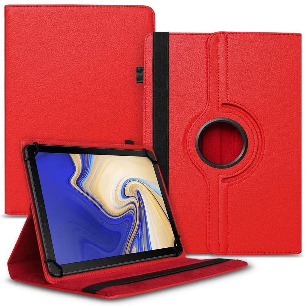 Schutzhülle 360 Grad Drehbar für Doogee U11 / U10 / U9 / U10 Pro Hülle TascheFarben:Rot