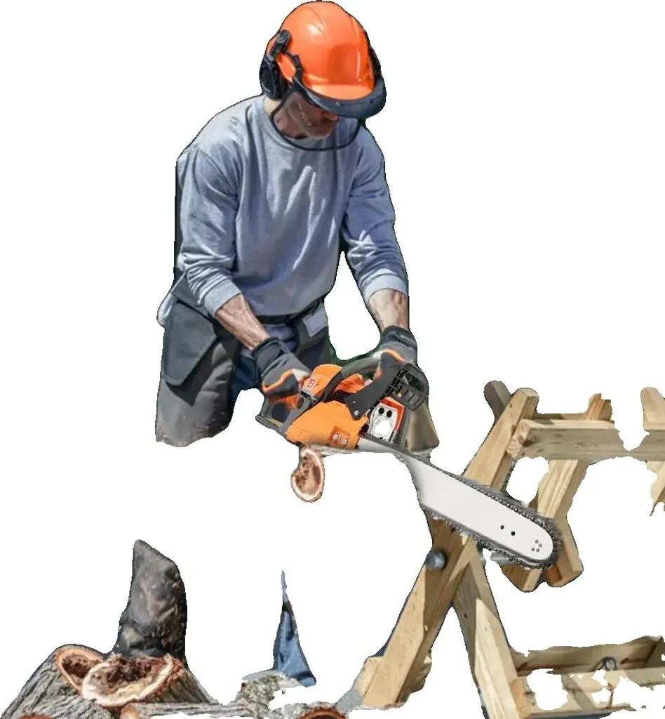 Tronçonneuse 30,48 cm Légère et Puissante pour Couper sans Effort le Bois