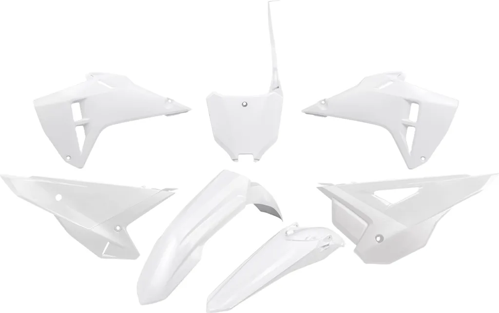 Kit plastique Honda CRF 250 450 blanc UFO pour compétition et loisir