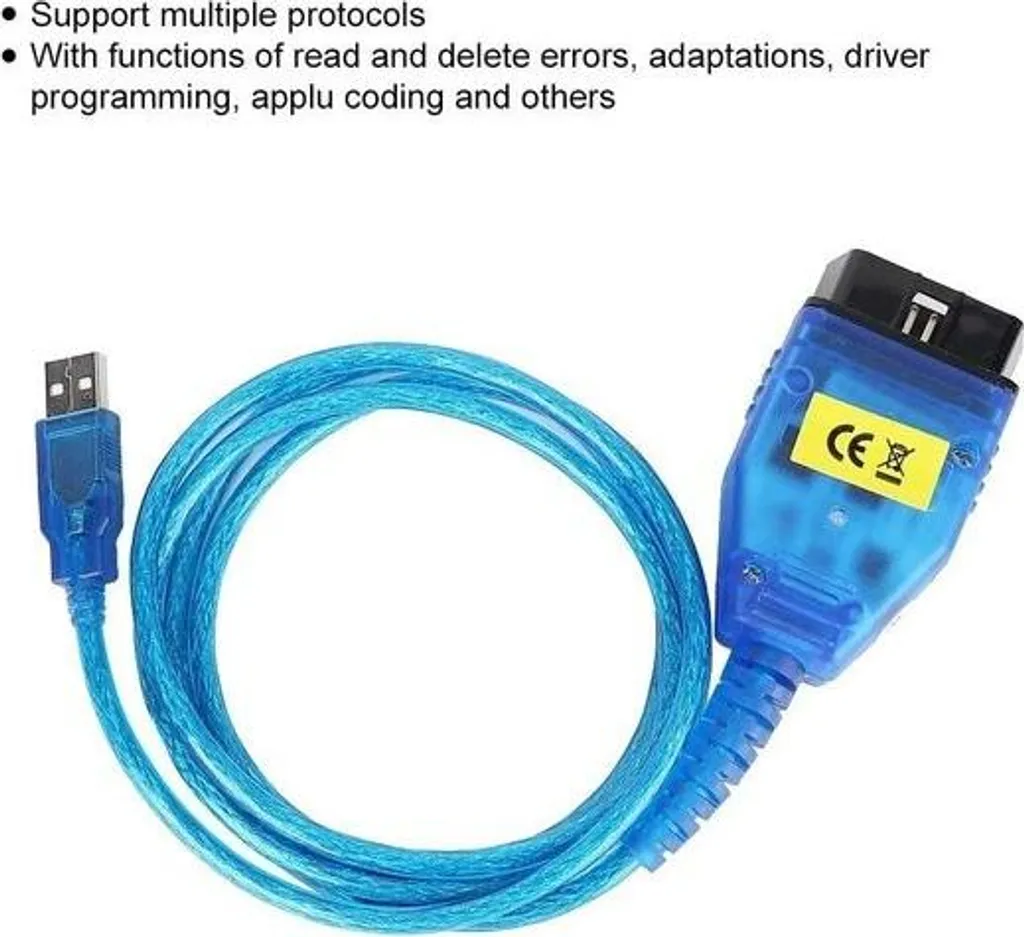 Câble Diagnostic OBD2 K+DCAN : Solution pour Réinitialiser Vos Voyants - 3
