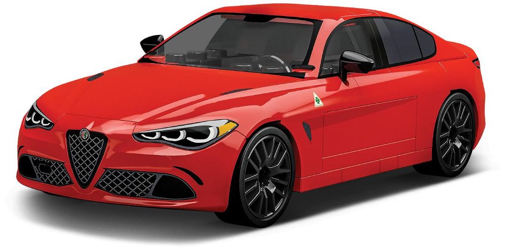 Alfa Romeo Giulia Quadrifoglio (rot) Produktbild 