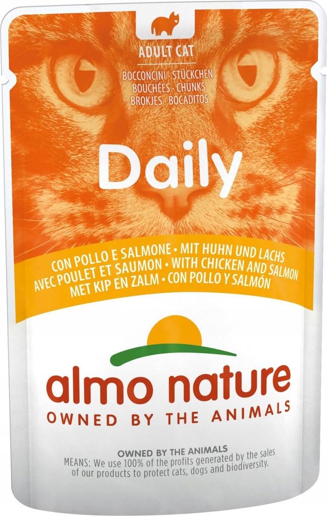Almo Nature Denné menu Huhn & Lachs 70g Obrázok produktu 