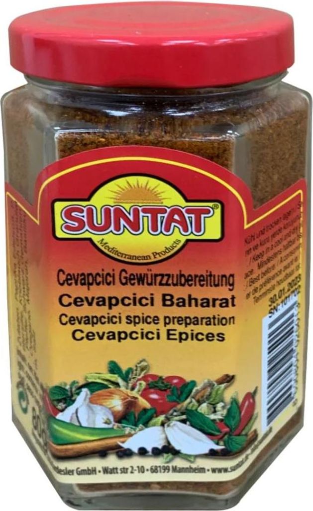 SUNTAT Cevapcici Gewürz 80g Produktbild 