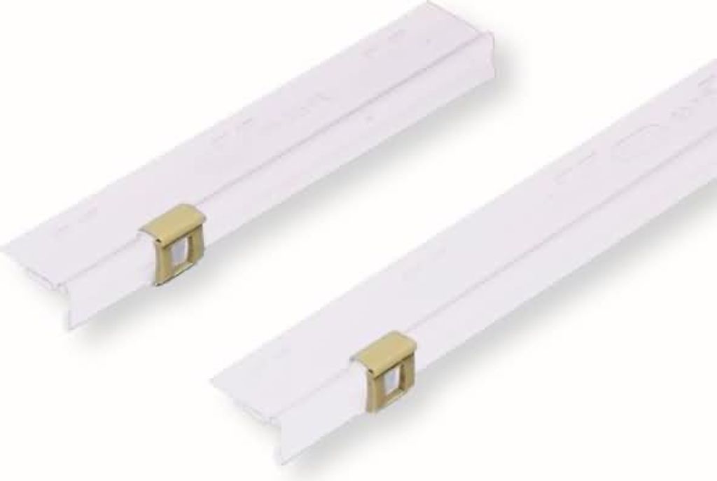 Pendelsichtleiste PVC farblos 200x10x17mm VE=50 Stück