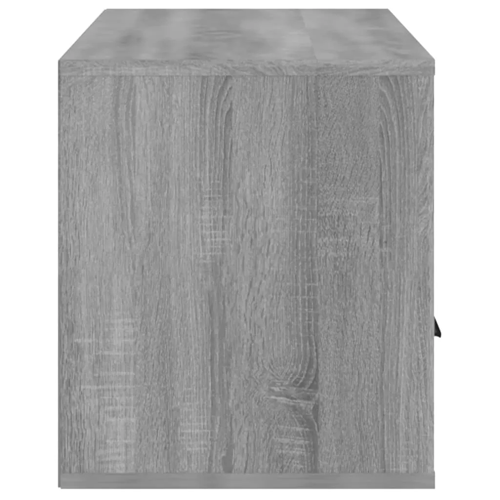 Mobile TV Basso Grigio Sonoma 100x35x40 cm | Offerta E-commerce - 13