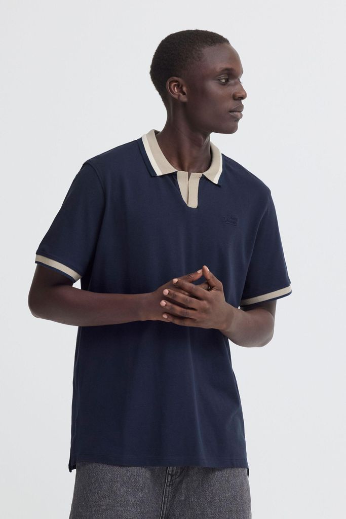 Blend BHEvo Herren Poloshirt Polohemd Shirt 100% Baumwolle Regular Fit