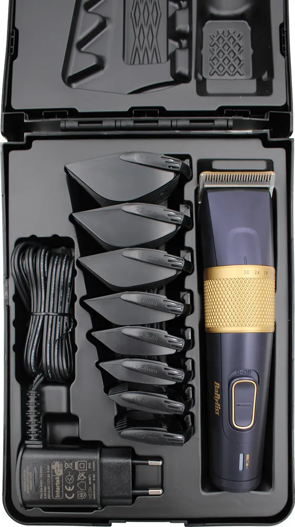 Babyliss Tondeuse E986E Performance Cheveux avec Lames en Carbone Titane - 21