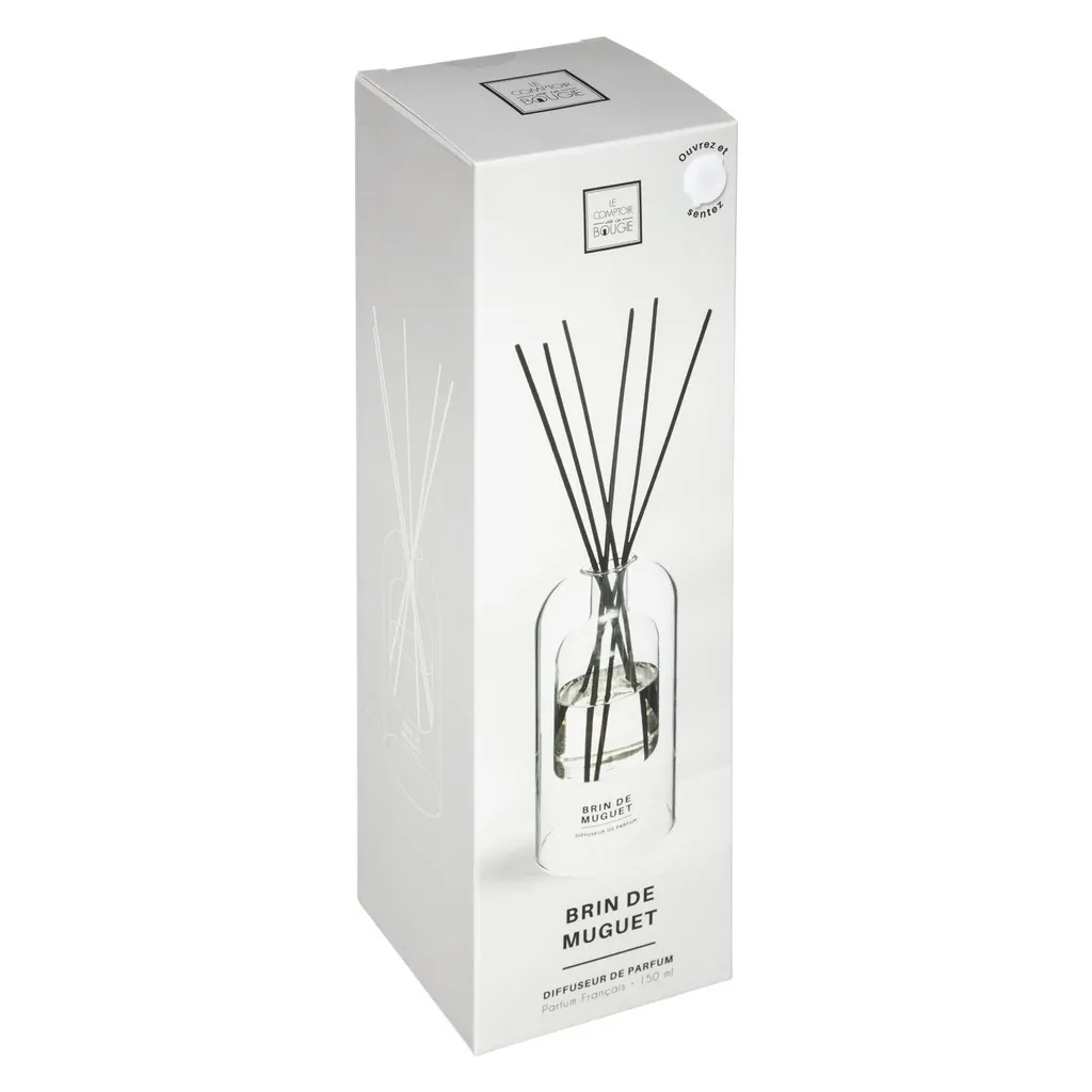 Éliminez les odeurs avec le diffuseur LILY 150 ml, bâtons parfumés continus