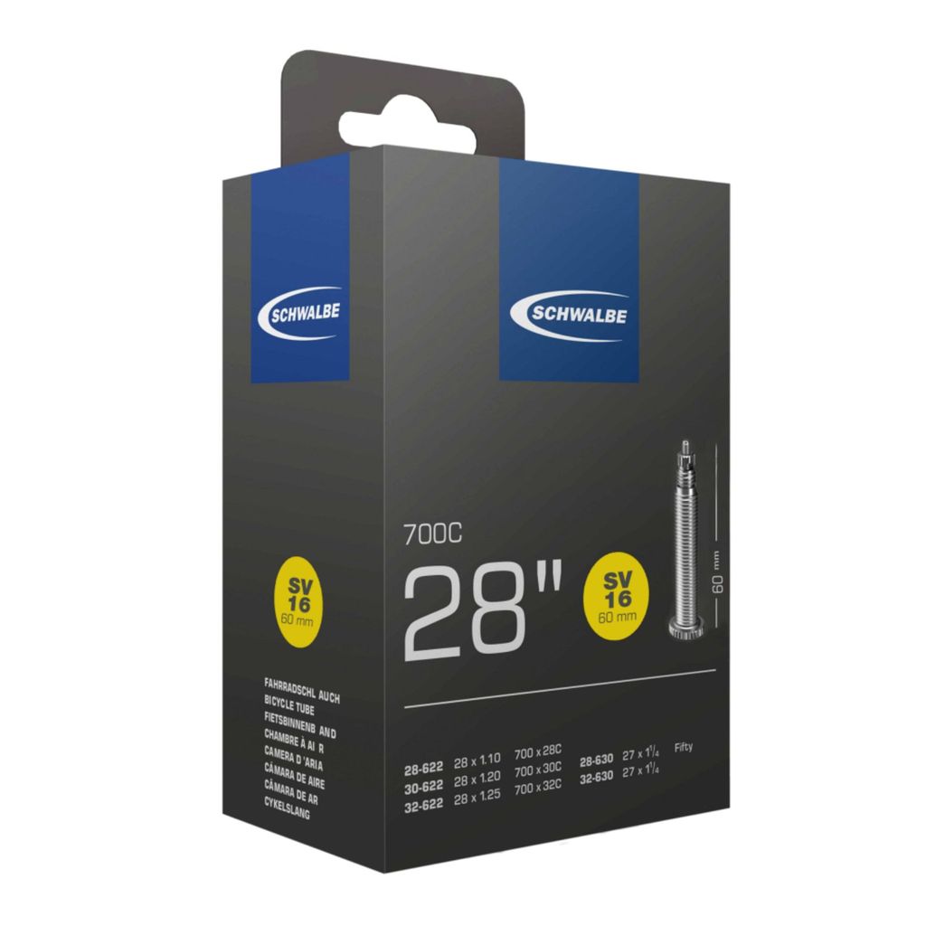 Tube (SV16) - 28'' (28/32-622/630) - Presta 60mm Image du produit 