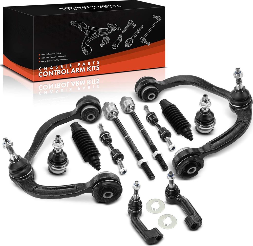 Frankberg 1x Querlenker Satz Vorderachse für FORD USA Expedition F-150 Lincoln Navigator 5.8L 7.3L Bj ab 1986