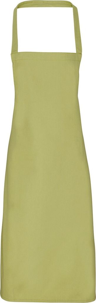 Premier - Herren/Damen Unisex Schürze, Baumwolle PC6723 (Einheitsgröße) (Limone)