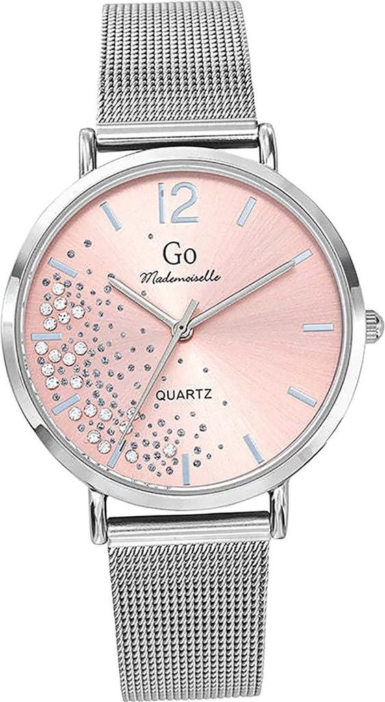Girl Only Edelstahl Damen Uhr Analog Quarzuhr Armband silber Mademoiselle D2UGO695347