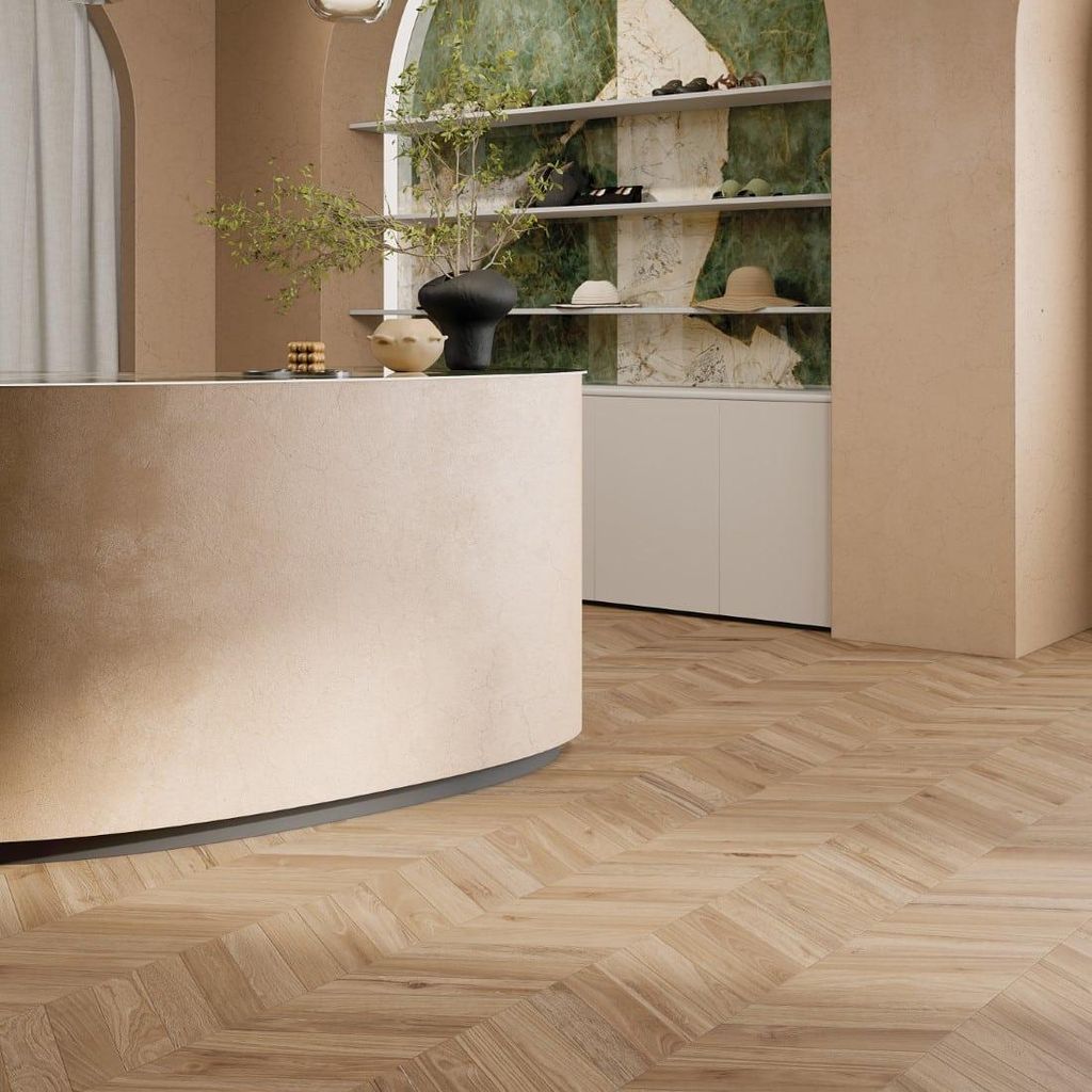 Fliesen Holzoptik 15x85 cm CASA39 La Fabbrica Ava Honey Wood