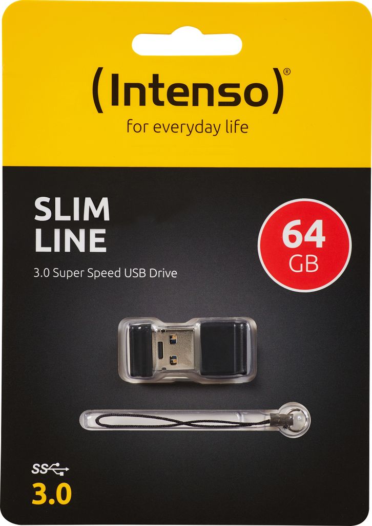 Intenso Slim Line - USB flash disk - 64 GB Obrázok produktu 