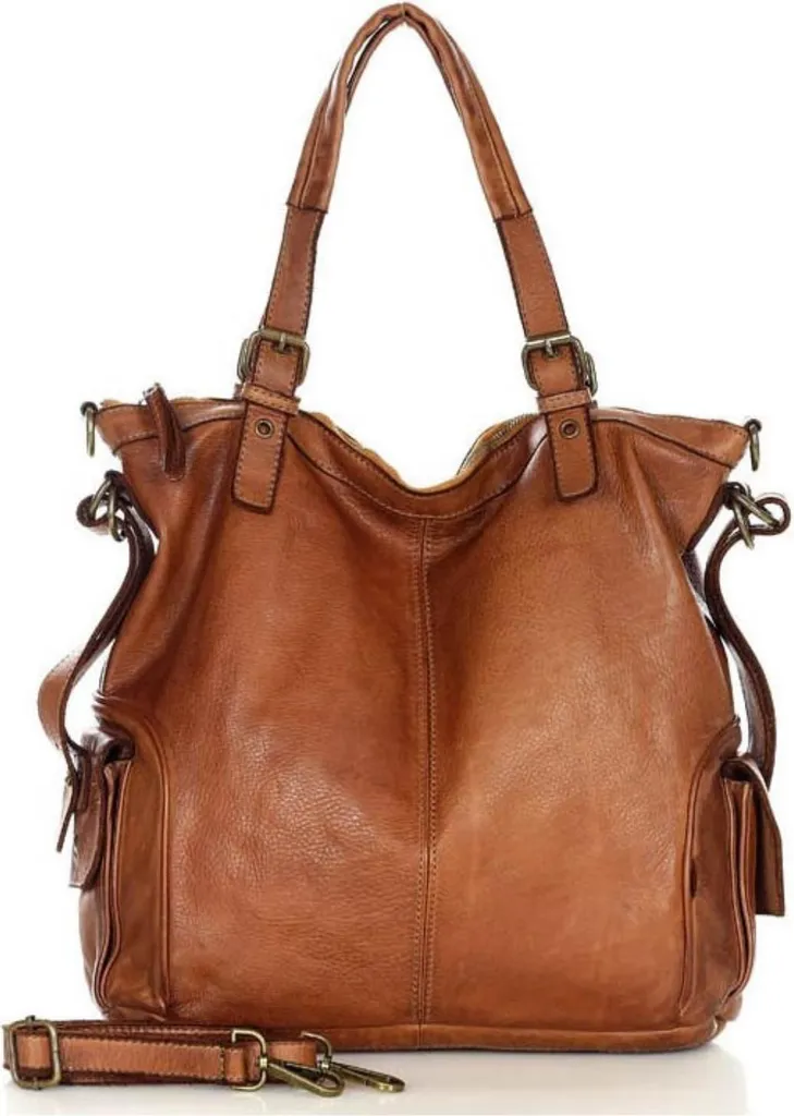 Sac à main Marco Mazzini v145b en cuir italien artisanal noir élégant