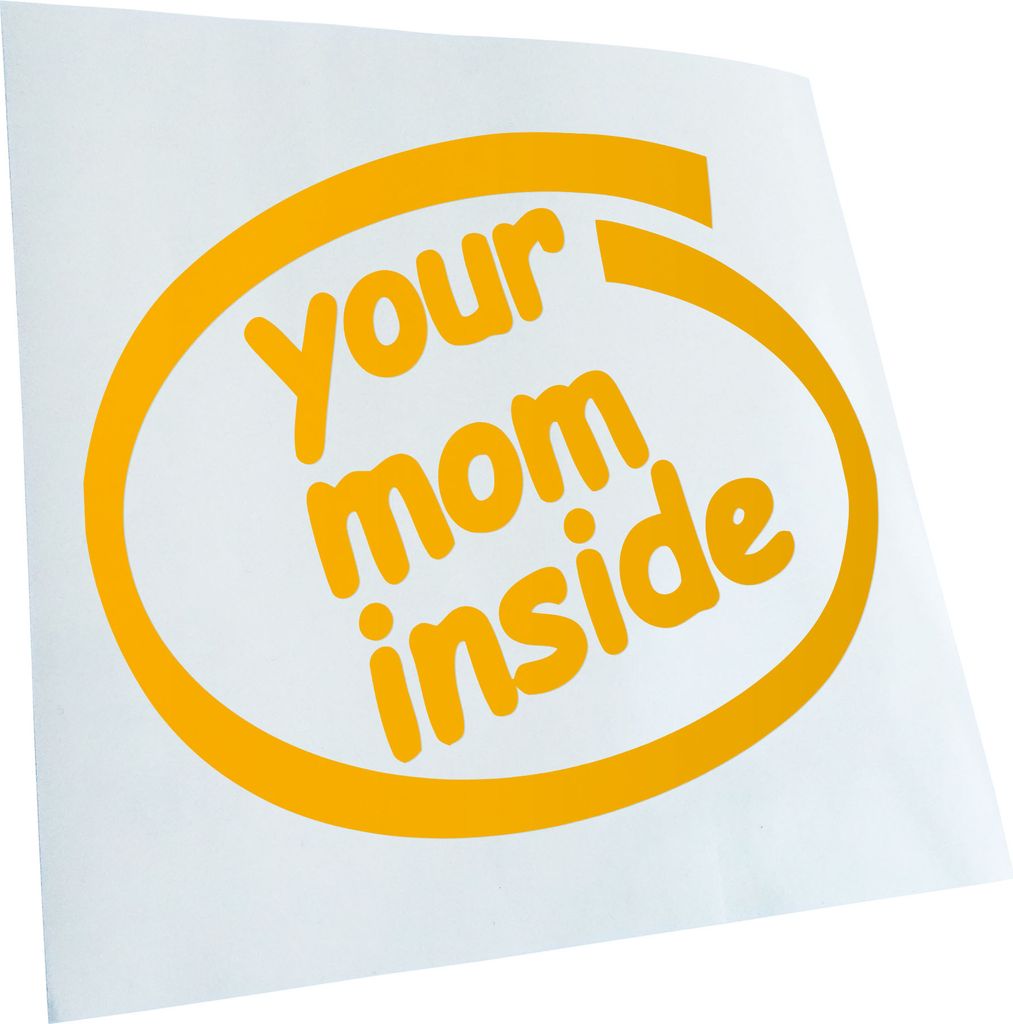 Kiwistar - Autoaufkleber - gelb - 60 x 15 cm - Hardcore - Heckscheibenaufkleber - Aufkleber für Auto Kfz Fahrrad, LKW, Truck Mofa