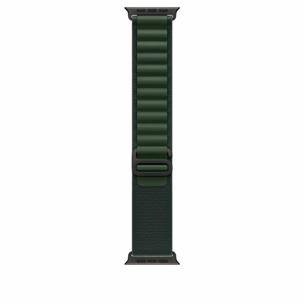 49mm Dark Green Alpine Loop - Small - Black Titanium Finish Produktbild 