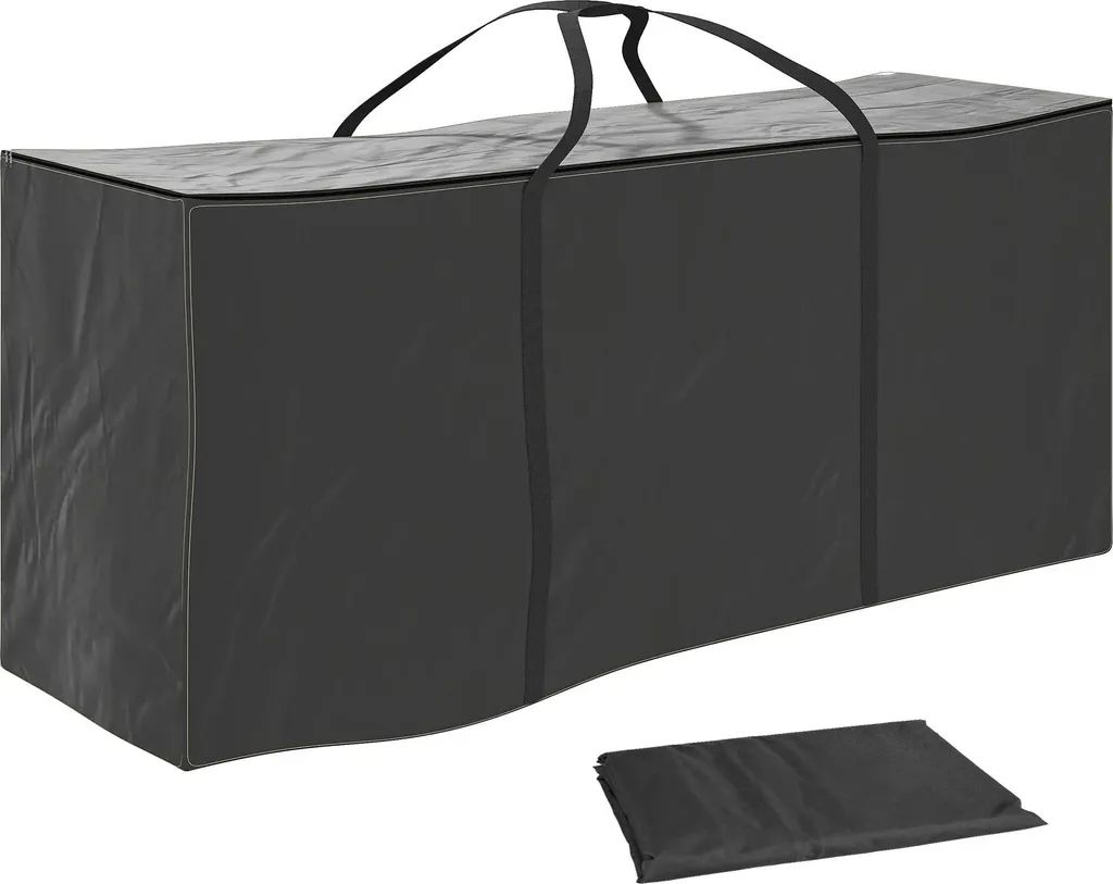 Sac de stockage anti-humidité pour coussins extérieur et sapin noir