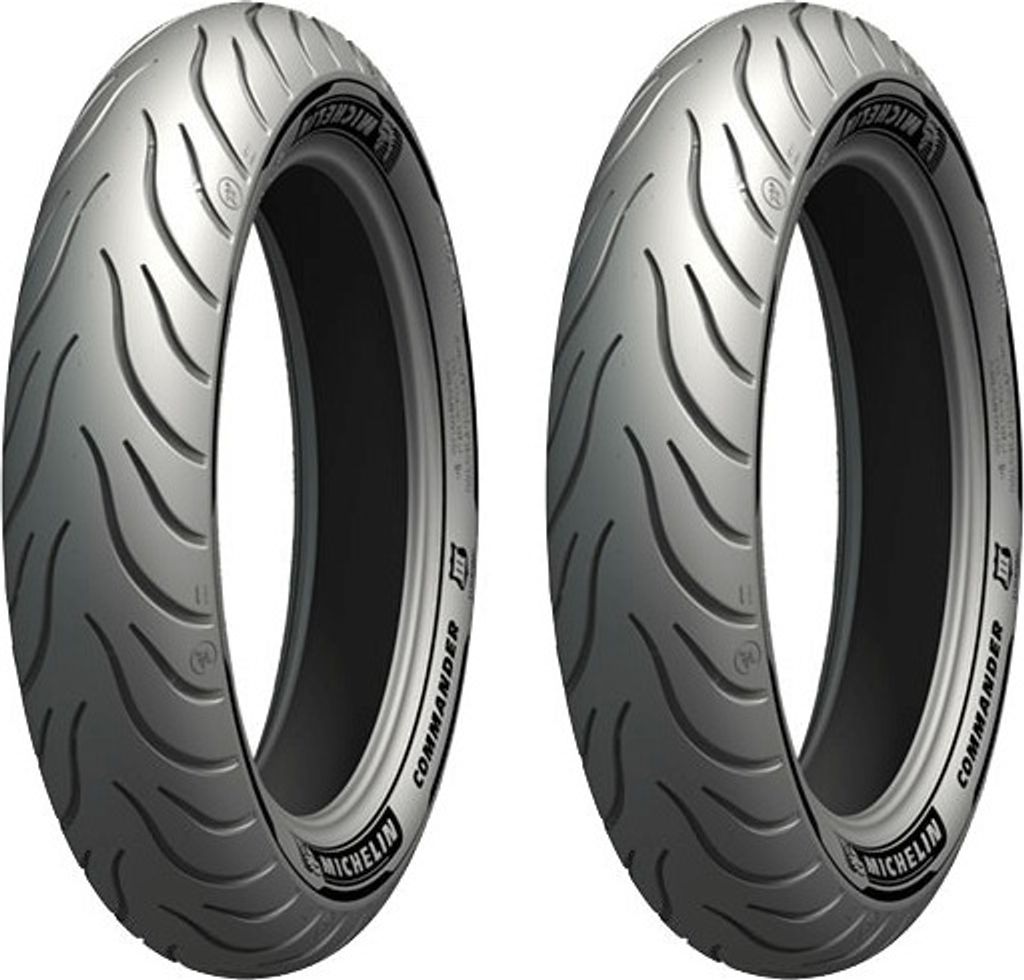 Paar Motorradreifen Michelin Mt90-16 72H + 130/90-16 73H Commander 3 Touring