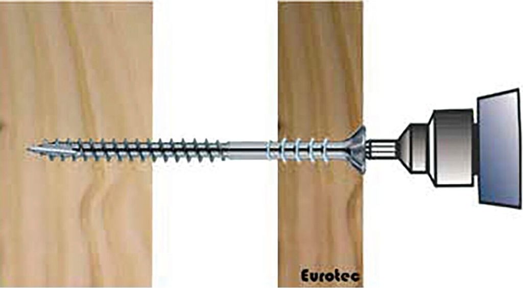 Eurotec Justierschraube Justitec 6,0x80 mm, 200 Stk. Produktbild 5