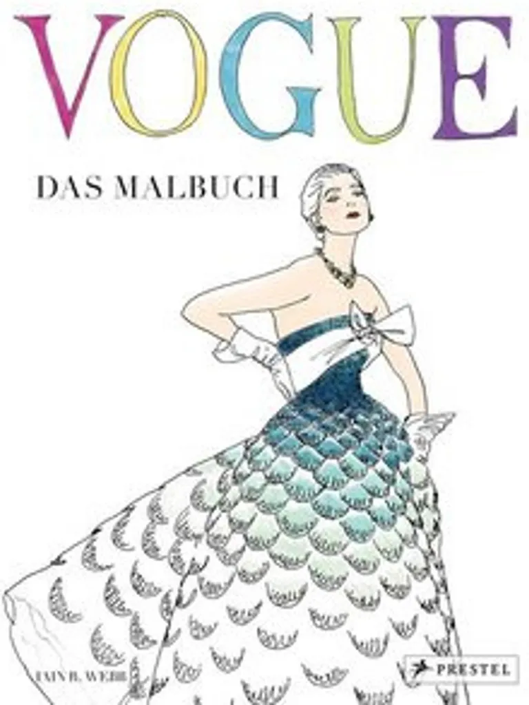 Vogue Das Malbuch : Papier Haute Qualité et Dessins de Mode Détaillés